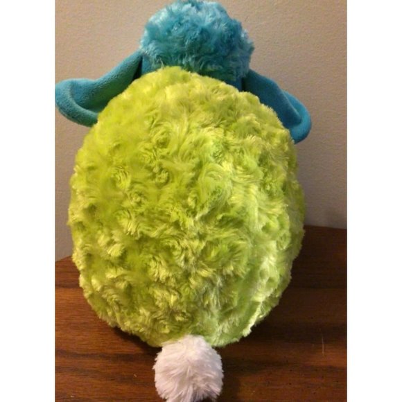 RARE Everbrook Academy SHEEP LAMB Plush Blue Green White Soft 14" x 7" NWOB - Picture 5 of 8